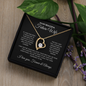 To My Beautiful Future Wife - Last Everything (Forever Love Necklace)