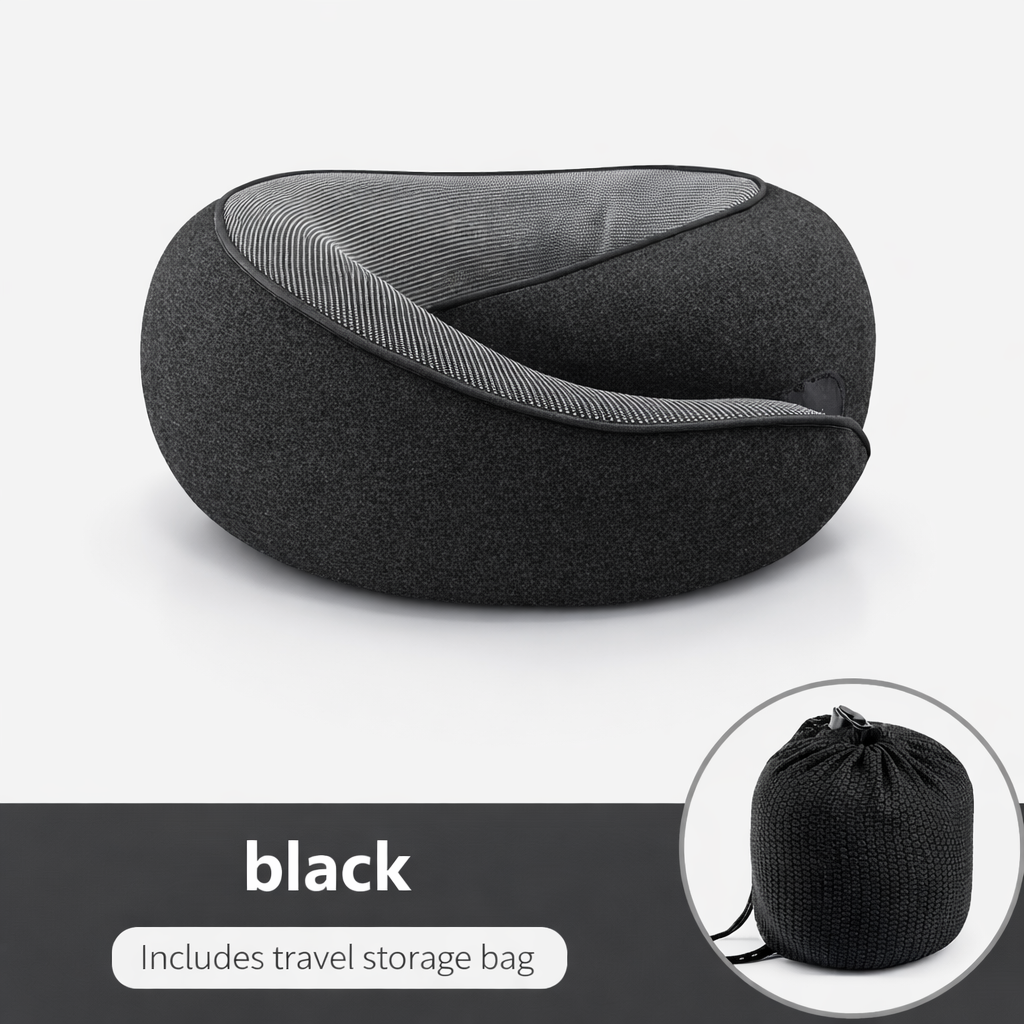 DriftNest Memory Foam Travel Pillow
