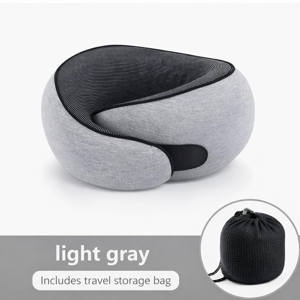 DriftNest Memory Foam Travel Pillow