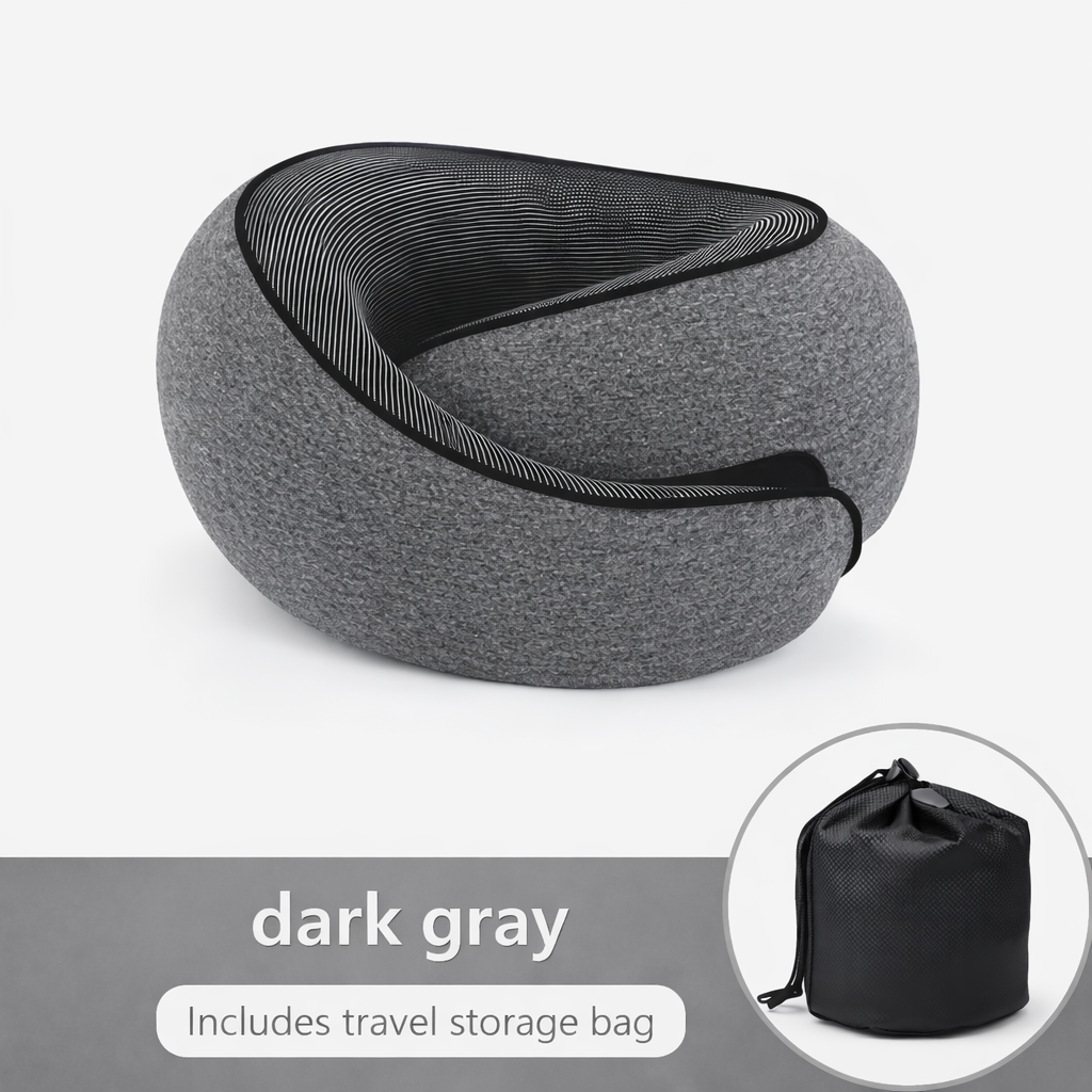 DriftNest Memory Foam Travel Pillow